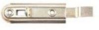 70mm Necked Flush Bolt Brass